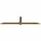 Ekena Millwork Eugene Rough Sawn Timber Gable Bracket, Douglas Fir, 72"W x 18"H x 2"D x 4"F, 6/12 Pitch GBW072X18X0204EUG00RDF - alternate 3